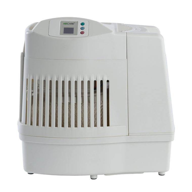 Aircare MA0800 White Evaporative Humidifier, Digital Whole-House Console-Style Design